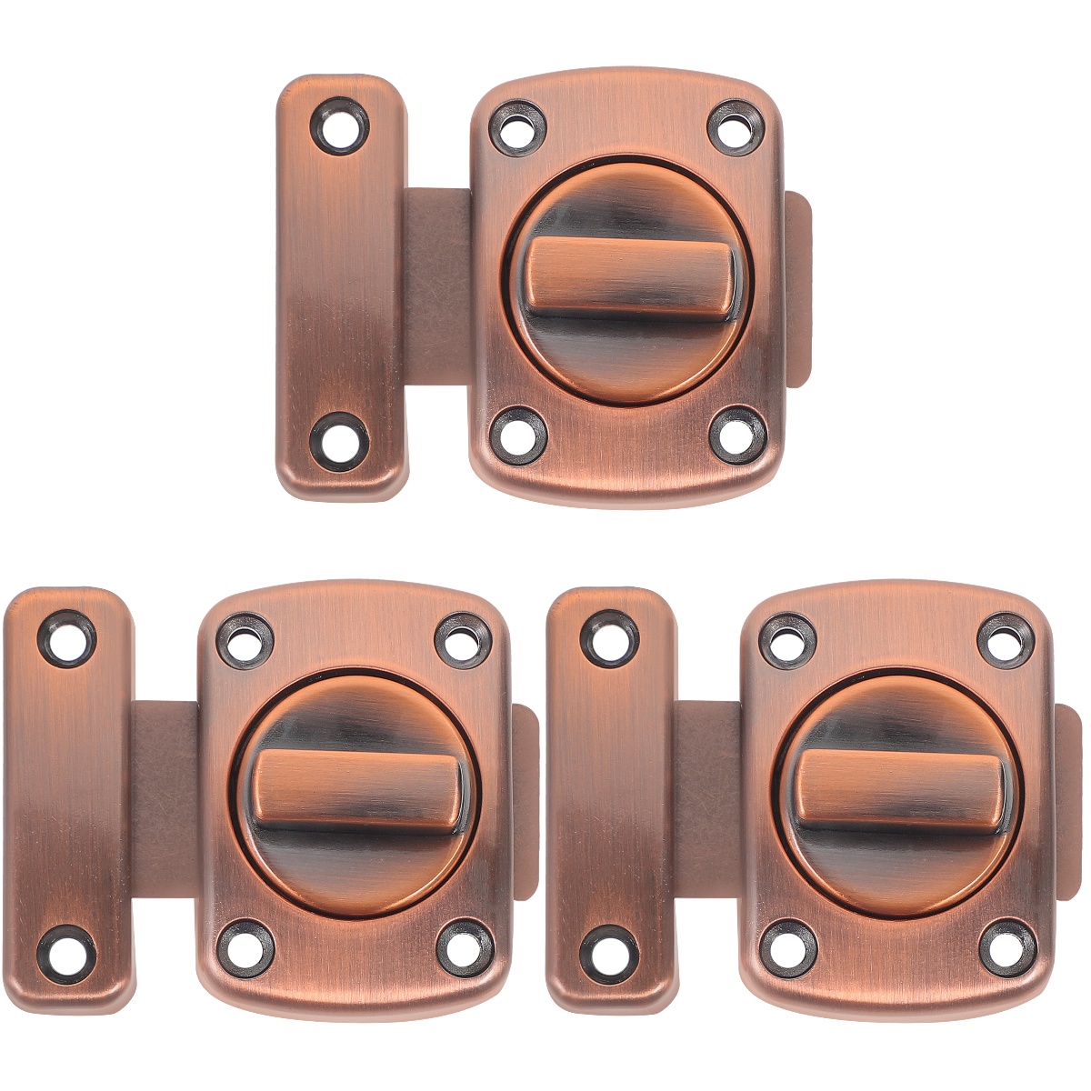 3 PCS Door Lock Latch Screen Locks and Latches Sliding Moving Slide