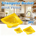 thumbnail image 1 of 3 PCS Dual-Sided Hanging Sink Drain Basket - Divided Draining Basket with Two Compartments,Kitchen Sink Organizer for Separating Washed Vegetables from Utensils or Different Food Types, 1 of 12