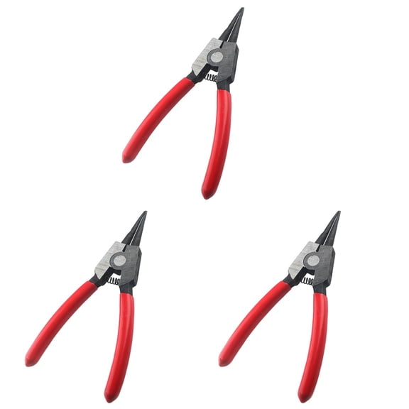 3 PCS Durable Pliers Wire Cutters Heavy Duty Steel Clamps Compression Pliers Internal Compression Spring
