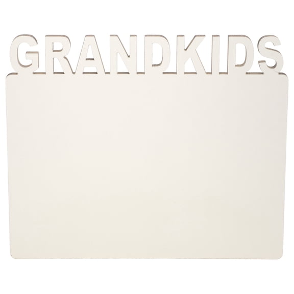 3 PCS Festival Photo Frame Decor Ornament Hi Grandkids Picture