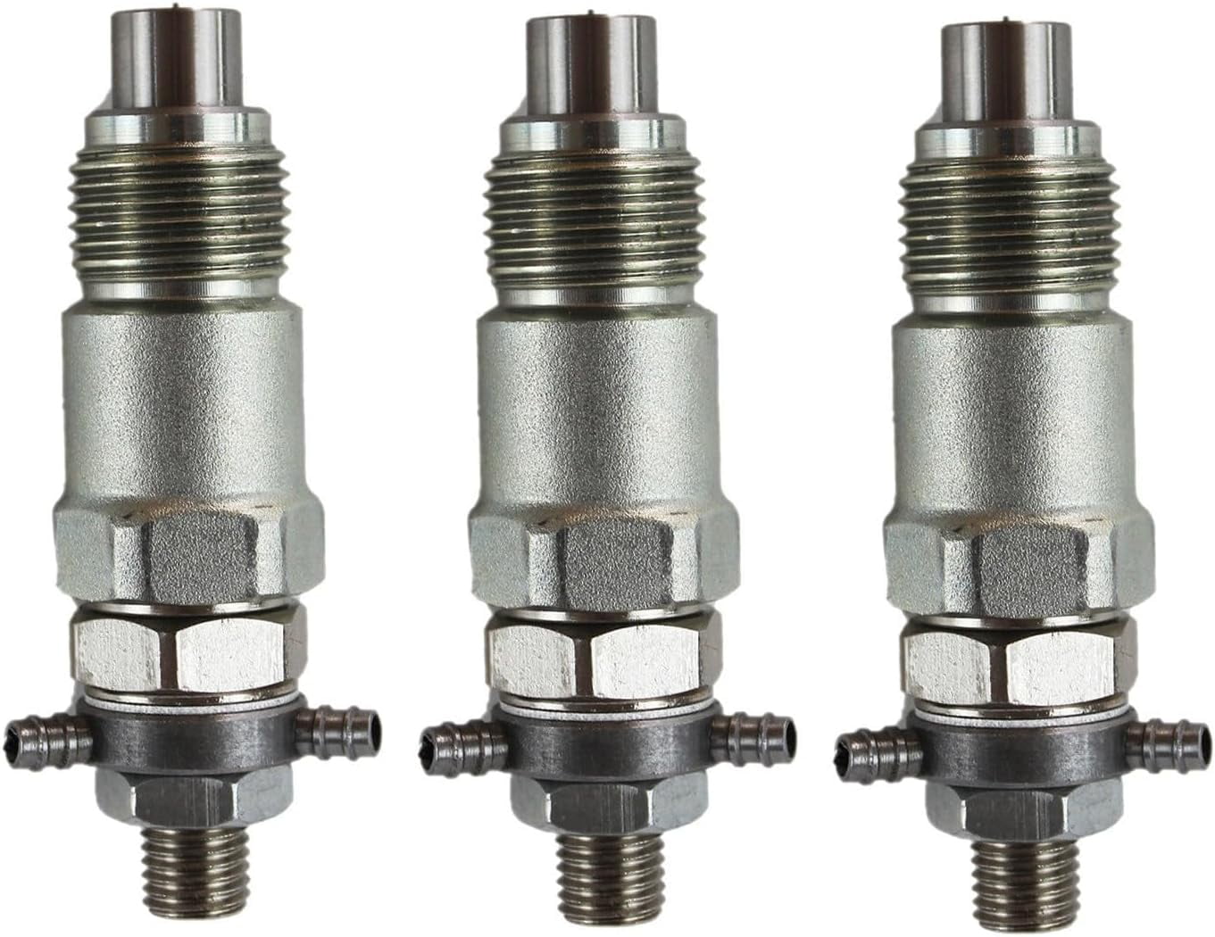 3 PCS Fuel Injector 15221-53140 15271-53020 70000-65209 For Kubota V1902 V1702 D750 D850 D950 D1402 Engine