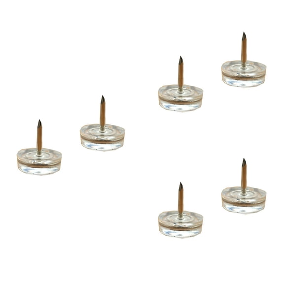 WRISTBIQUE Upholstery Furniture Nails Non-Slip and Scratch-Resistant for Chairs and Tables 72Pcs