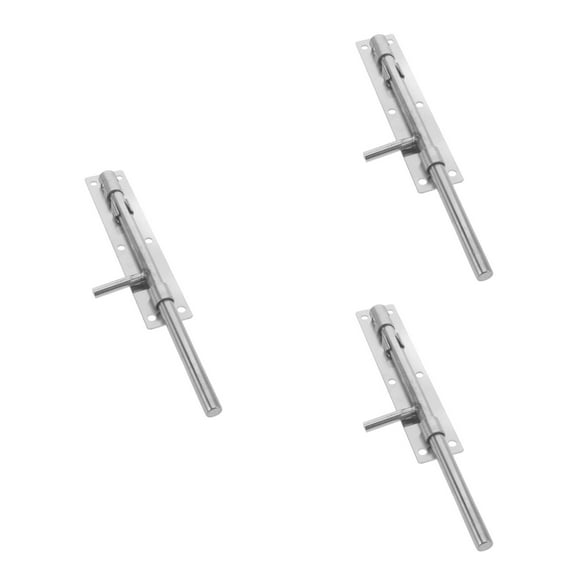 3 PCS Gate Lock Deadbolt Easy to Install Door Convenient