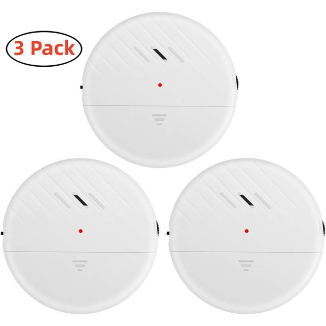 3 PCS Window Alarm Glass Break Sensor Alarm 125dB UltraSlim Glass