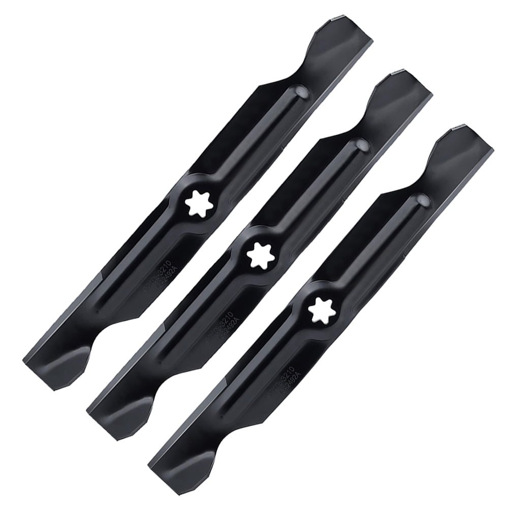 3 PCS High Lift Blades 942-04053C for Cub Cadet 50" Deck Mower RZT50 ZT1-50 LT1050 LTX1050 ZT2-50