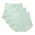 thumbnail image 1 of 3 PCS High Waisted Underwear for Women Tummy Control Full Coverage Modal Ladies Panties Soft Comfort Stretch Briefs Shorts 2XL, 1 of 2