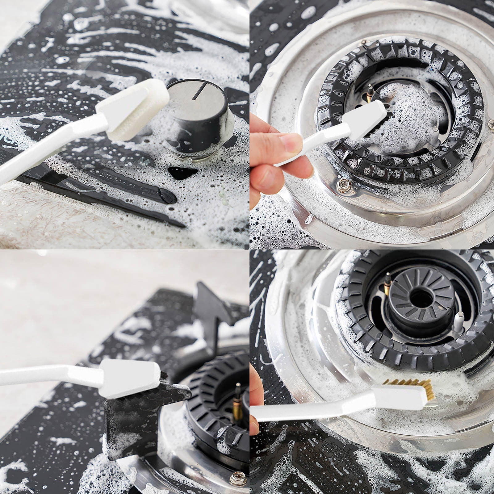 3 PCS Household Wash Washing Tool Bowl Brush Clothes Laundry Shoes