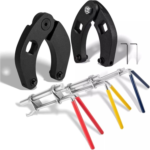 3 PCS Hydraulic Cylinder Piston Repair Set Seal Installation Set Nut Wrench Set Efficient Repair Set for Farm Equipment