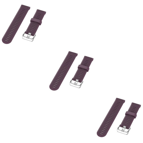 3 PCS Instinct Solar Monitor Smart Watch Watches Man Purple