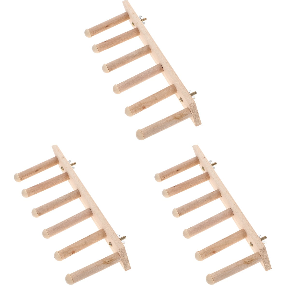 3 PCS Ladders Guinea Pig Toys Cat Stairs for Wall Cat Wall Shelves Cat