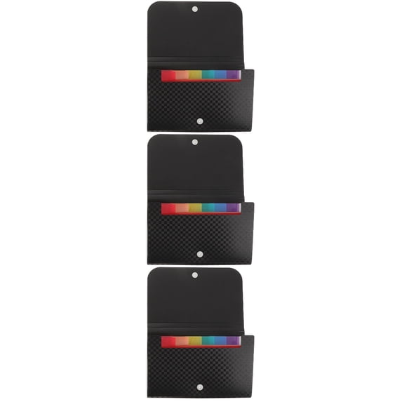 3 PCS Letter Organiser for Home Pack Folder Lightweight Document Holder
