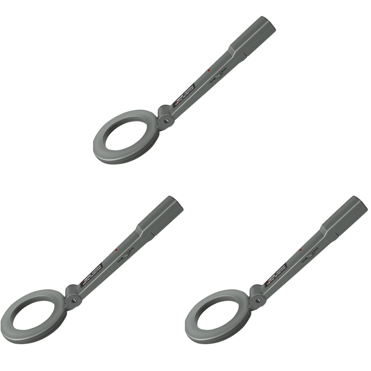 3 PCS Metal Detector Test Wands Self Adhesive Floor Tile Security