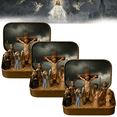 thumbnail image 1 of 3 PCS Mini Christmas Nativity Set in a Tin Box, Portable Mini Nativity Scene Set, Handcrafted Pocket Nativity Scene Gift Tin, Perfect for Easter Decorations and as a Gift for Friends and Family, 1 of 8