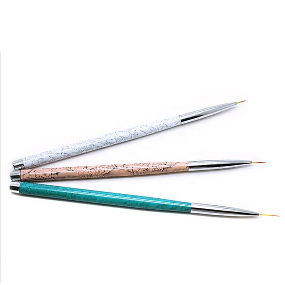 3 PCS Nail Liner Paint Line Brush Nail Art Pen Dotting Painting Drawing UV Gel Tool Set TAPDRA Spare Part