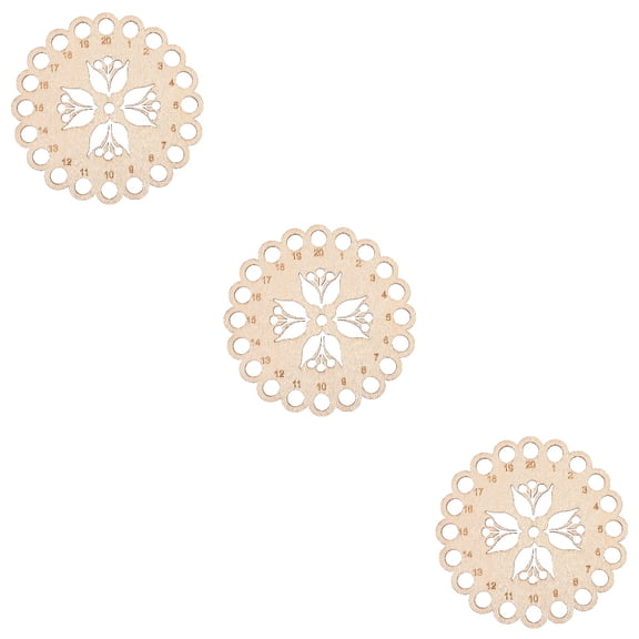 3 PCS Needlework Threaded Board Embroidery Floss Holder