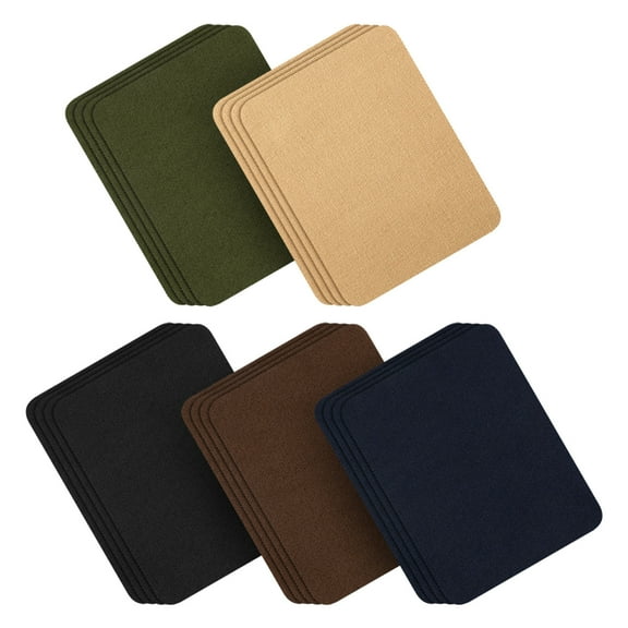 3 PCS Of Lroning Patch Sticker Random Cut Knee Repair Patch Sticker Round Sticker