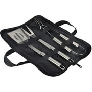 3 PCS Outil de Barbecue, Acier Inoxydable Barbecue Outils Ensembles ustensile de Cuisine Set BBQ Grill Outils kit Accessoires Barbecue avec 3 PCS