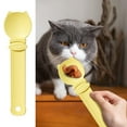 thumbnail image 1 of 3 PCS Pet Food Spoon,Cat Strip Feeder,Cat Strip Squeeze Spoon,Lickable Cats Treats Spoon Wet Cats Food Storage for Feeding,Multifunctional Pet Treat Dispenser for Snack Puree Feeding Supplies, 1 of 6