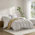 thumbnail image 1 of 3 PCS Queen Duvet Set Grey, 1 of 10