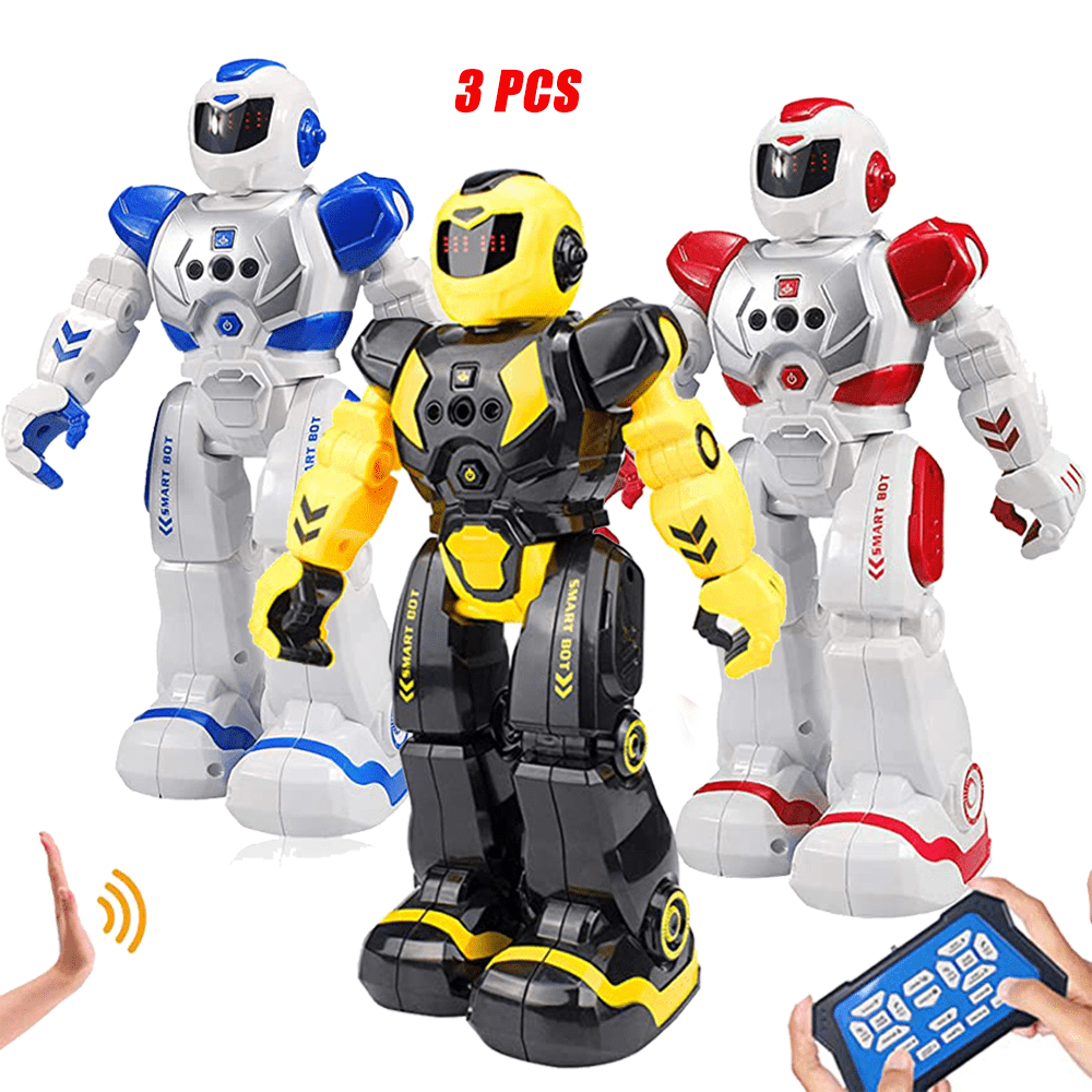 3 PCS Remote Control Robot for Kids,Intellectual Gesture Sensor