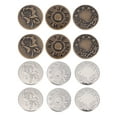 thumbnail image 1 of 3 PCS Retractable Buttons Fasteners Instant Jean Jeans Clothes Pin Fitness, 1 of 8