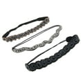 thumbnail image 1 of 3 PCS Rhinestone Beaded Headband, Fashion Handmade Jeweled Elastic Bands for Women Accessories, 1 of 8