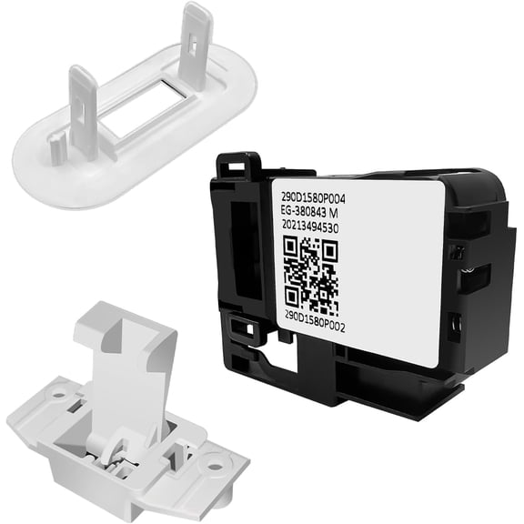 WH01X27954 Washer Lid Lock Switch,WH02X24399 Lid Latch Striker and WH01X24381 WH01X24114 Washing Machine Bezel Replacement Part Replace