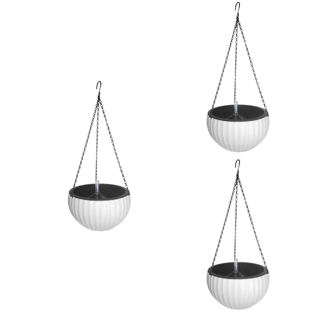 3 PCS Self Watering Hanging Baskets Outdoor Large Outdoors Walmart 3 pcs self watering hanging baskets outdoor large outdoors walmart