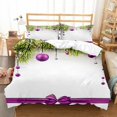 3 PCS/Set 3D Christmas Tree Ball Snowflakes Print Bedding Comforter