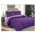 3 PCS Shell & Seahorse Reversible All Season Bedspread Quilt Coverlet
