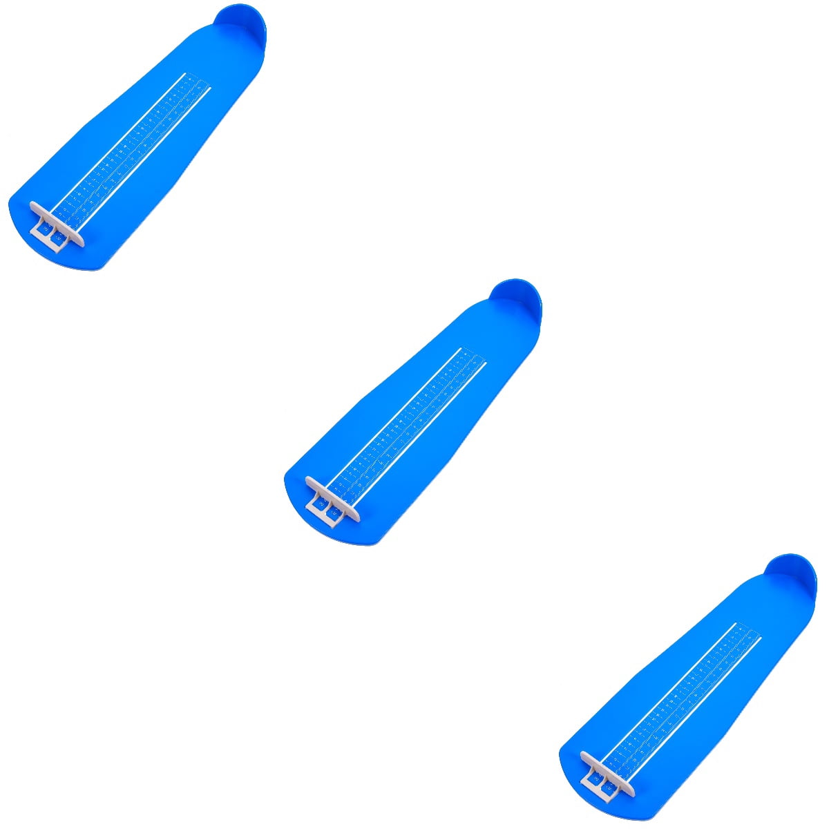 3 PCS Shoe Clear Ruler Size Meter Professional Foot Measuring Tool Baby ...