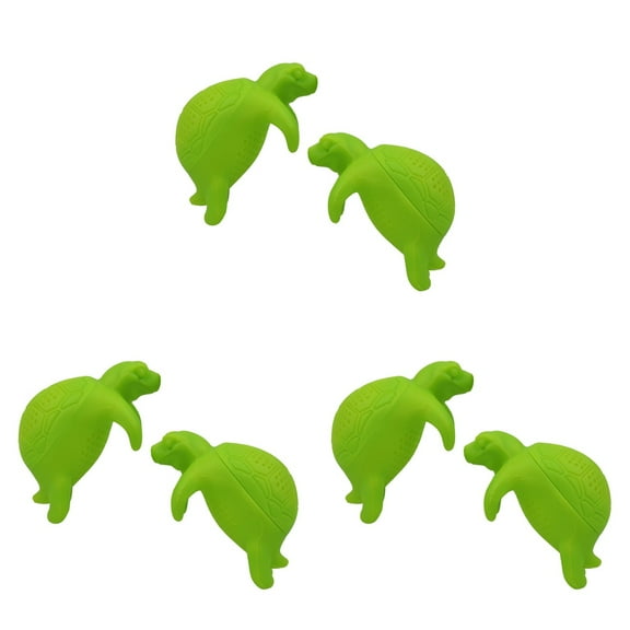 3 PCS Strainer Filter Animal-shaped Tea Makers Turtle Infuser