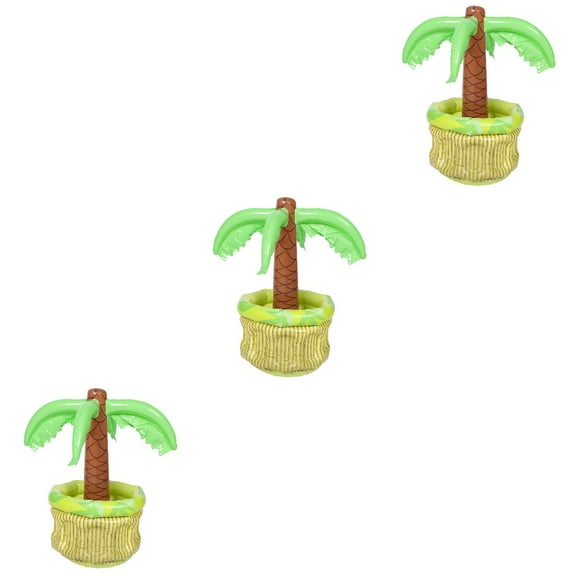 3 PCS Tanning Pool Float Blow up Freezer Drinks Party Supplies Beverages