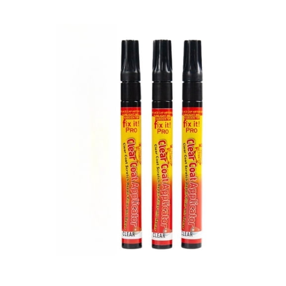 3 PCS Transparent Car Scratch Repair Pen, Touch Up Paint Pen, Universal for All Car Surfaces, Easy to Use