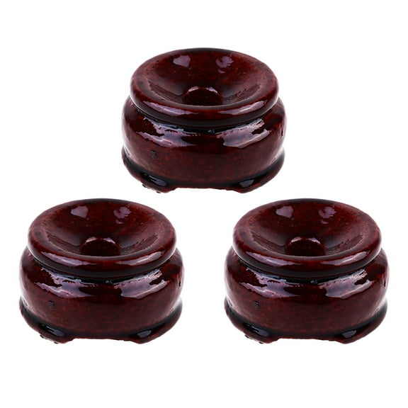 3 PCS Trophy Display Stands for Collectibles Shelf Decor, Living Room or Office Unique Display Holders