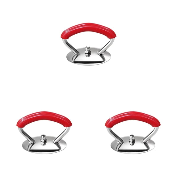 3 PCS Universal Crock Pot Lid Handle Replacement, Stainless Steel Heat Resistant Cookware Pot Lid Replacement Lids