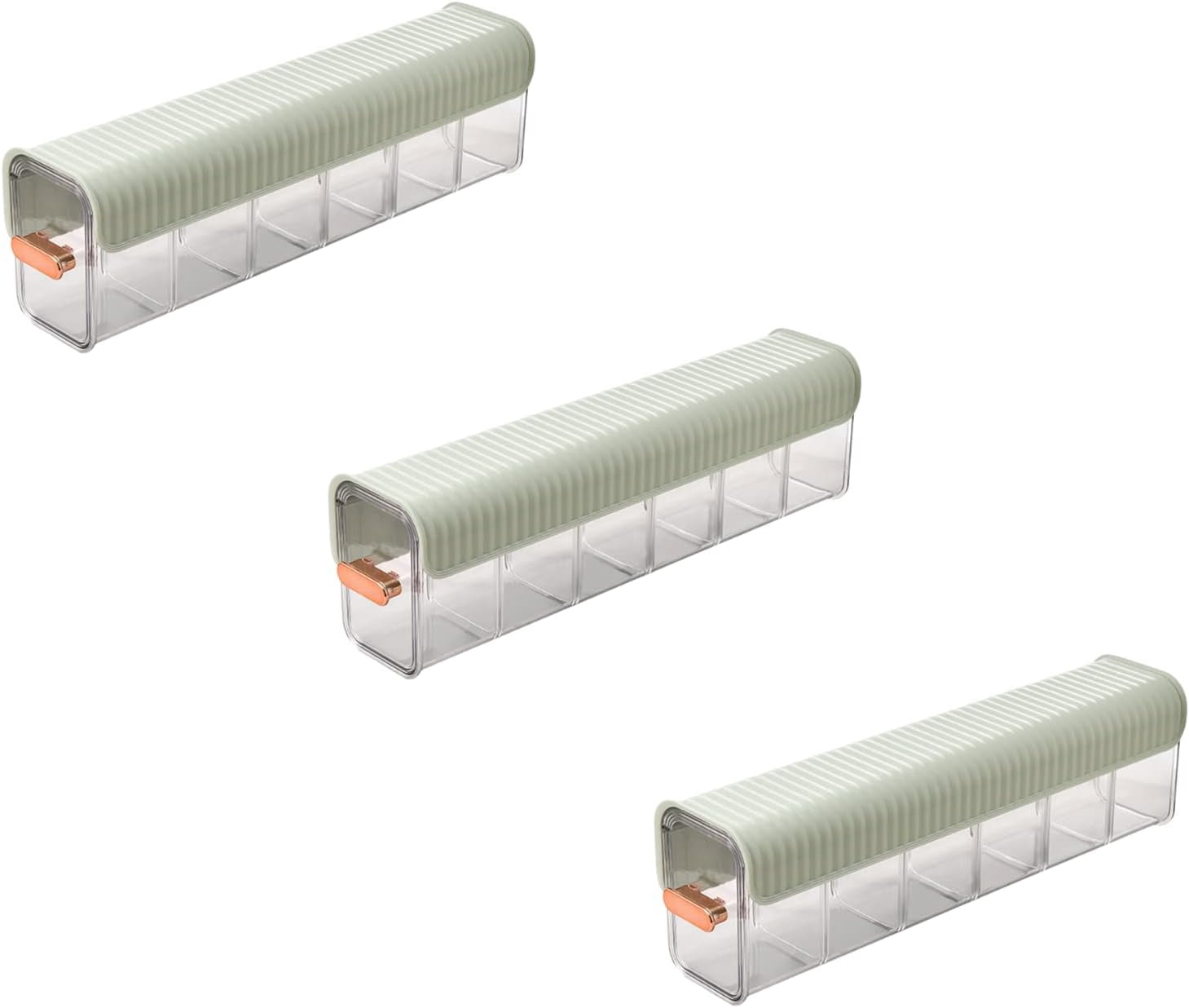 3 PCS Wall Mounted Transparent Storage Box,Multifunction Organizer ...