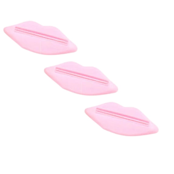 3 PCS toothpaste Squeezer,Pink Plastic toothpaste Tube Squeezer toothpaste Dispenser Tube Squeezer tool,toothpaste Clip for Bathroom,Suitable for toothpaste,Cream,Cosmetics