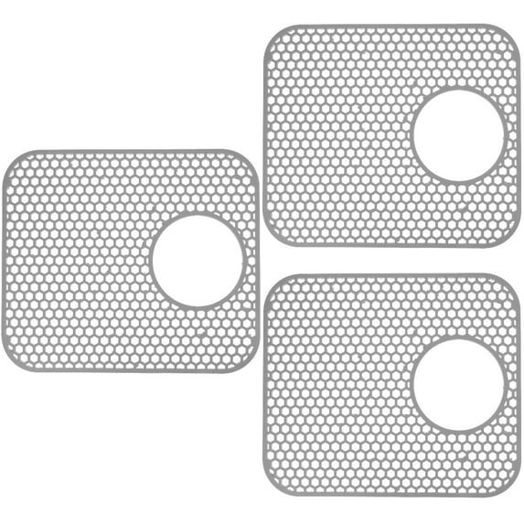 3 PCS under Sink Mat Waterproof Lightweight Multipurpose
