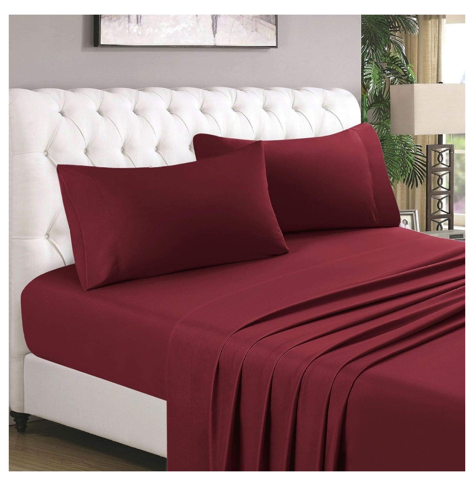 3 PCs Set Ultra Soft Easy Care Cotton 800 Thread Count 3 Piece Set