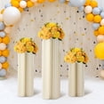 thumbnail image 1 of 3 PCs Wedding Paper Cardboard Flower Stand White Flower Stand Party Decoration Dessert Table Cylinder Display Rack, 1 of 13