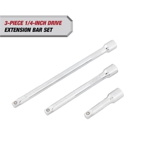 Set de extensiones Hyper Tough de 1/4 pulgada, 2, 4 y 6 pulgadas