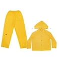 thumbnail image 1 of 3 PIECE LIGHTWEIGHT PVC RAIN SUIT SIZE XX-LARGE, 1 of 2