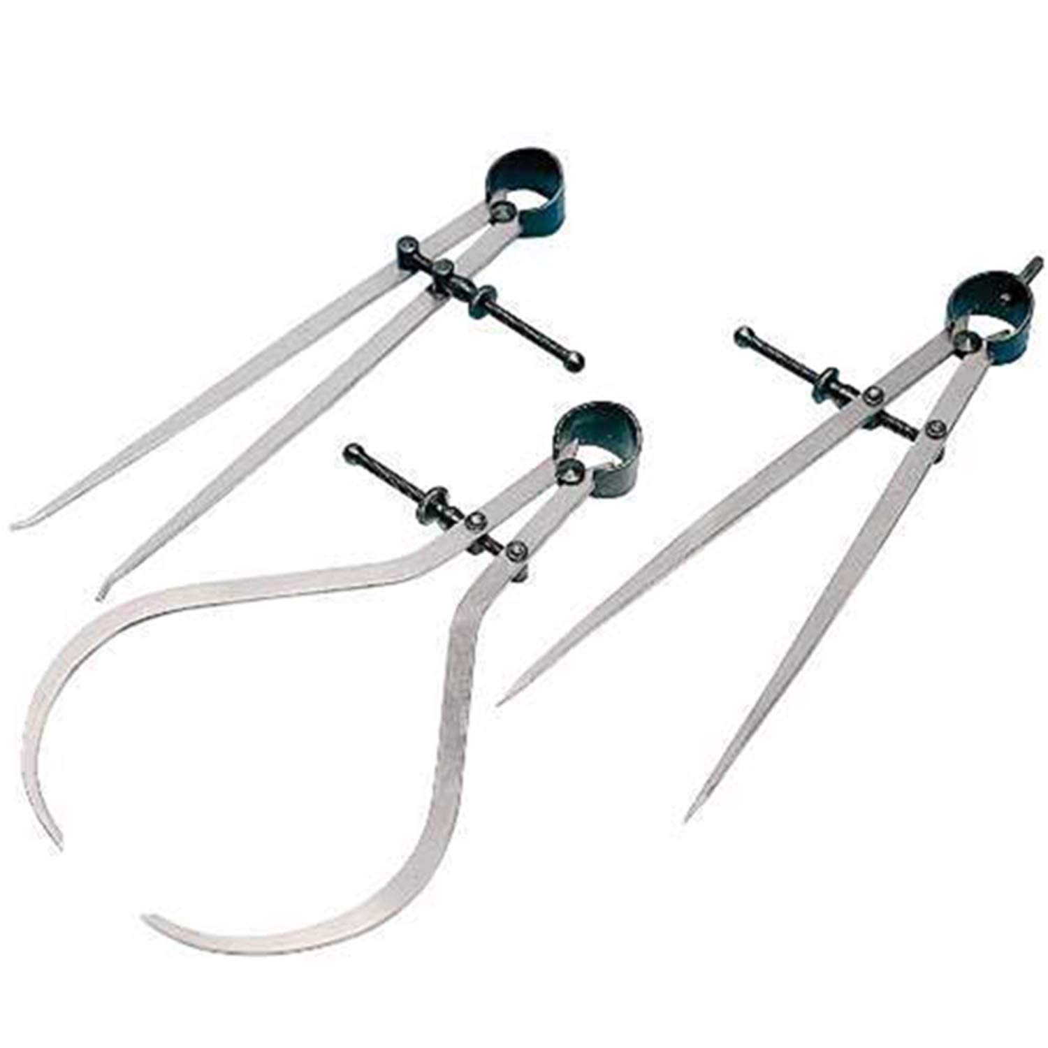 3 PIECES SPRING CALIPER SET INSIDE, OUTSIDE & DIVIDER 10” INCH / 250