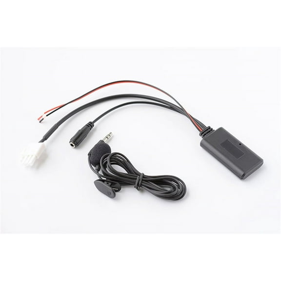 3-PIN Audio Module Aux Cable Adapter w/ MIC Phone For Honda Goldwing GL1800