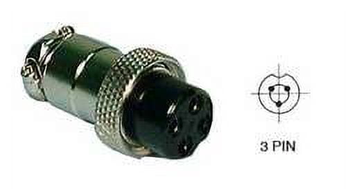 3 PIN INLINE FEMALE - 61-603 - Walmart.com