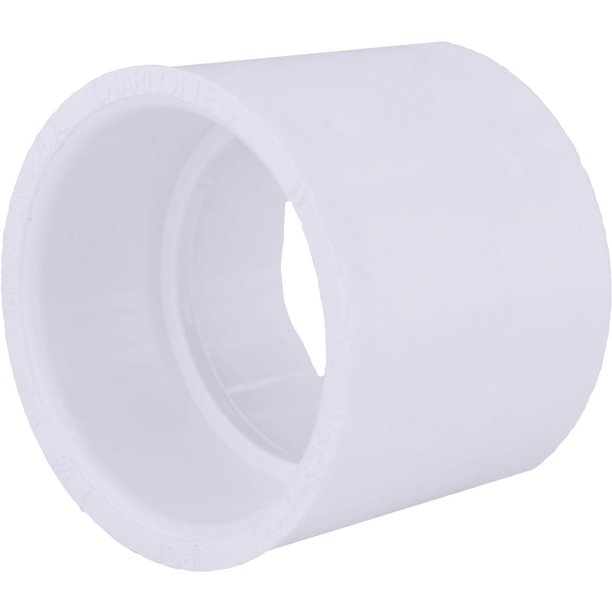 3 Pcs Charlotte Pipe 11/4 In. Hub Schedule 40 Dwv Pvc Coupling