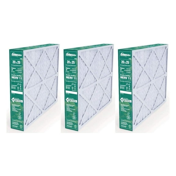 3-PK- Generalaire #4368-Replaces FC100A1037-20"x 25" x 4.5" Merv 11 Air Filters