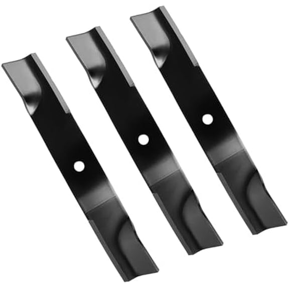 3 Pack 00450200 High Lift Blades Compatible with Ari ens Gra vely 44" 48" Deck Zero Turn Lawn Mowers, Replacement Lawn Mowers Blades for 02982000 00450300 09081200, 5/8" Center Hole$$Tools