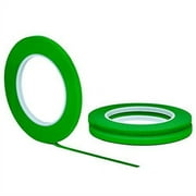 3 Pack 1/4" inch x 60yd STIKK Green Painters Tape 14 Day Easy Removal Trim Edge